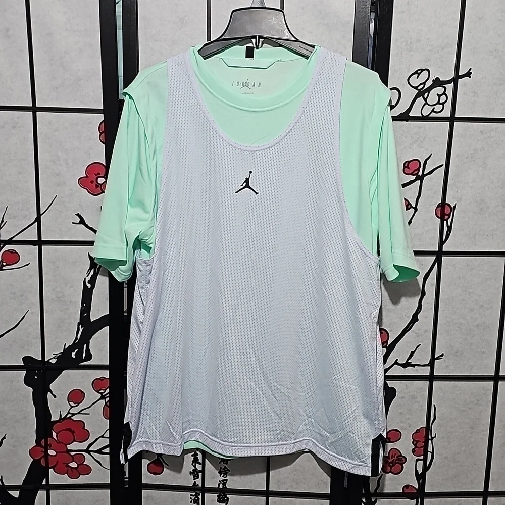 Jordan 3 in 1 Statement T-Shirt Tank Combo Size Large NWT